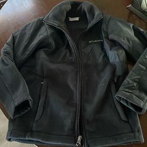 EUC size 8 (s) Columbia fleece lined zip up jacket